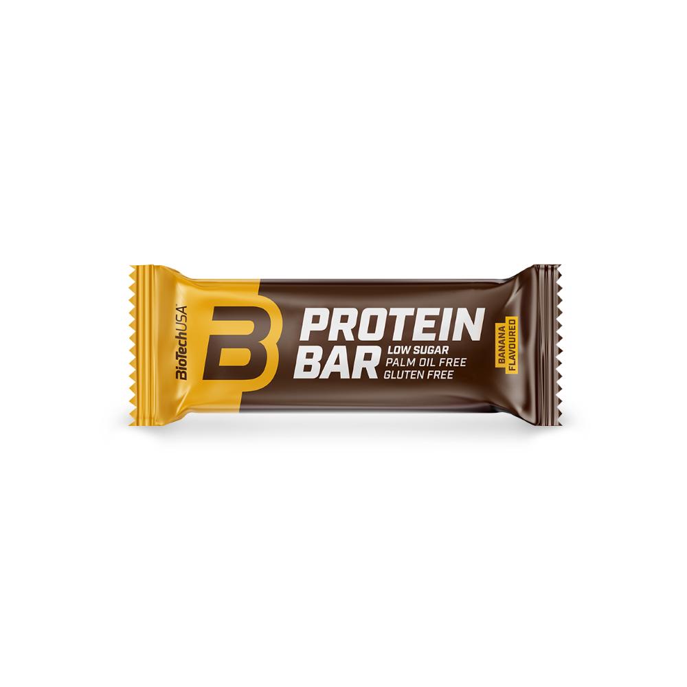 Baton proteic cu aroma de banana, 70g, BioTechUSA