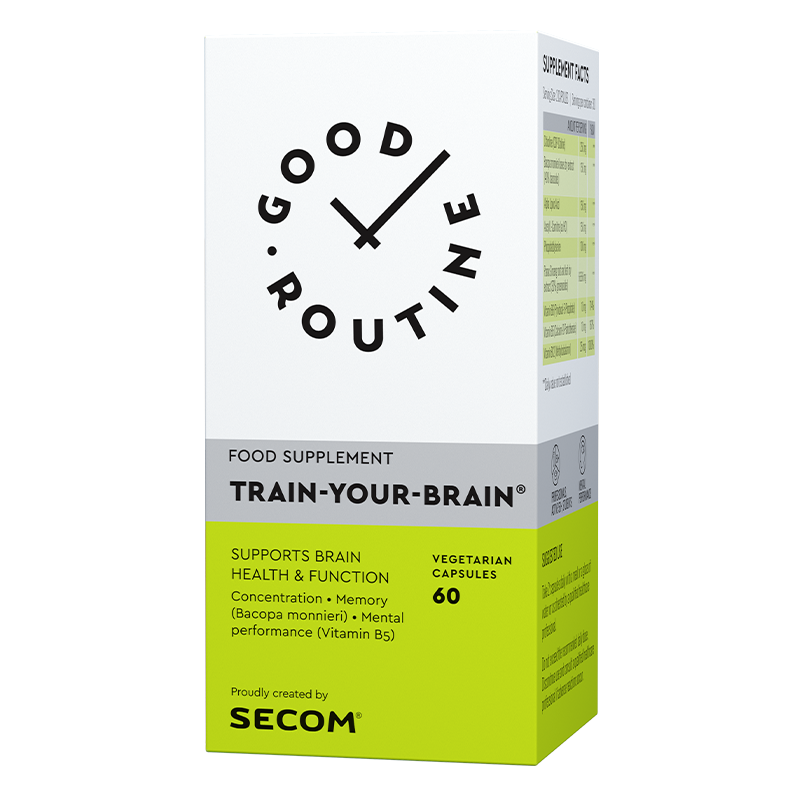 Train Your Brain Good Routine, 60 capsule, Secom