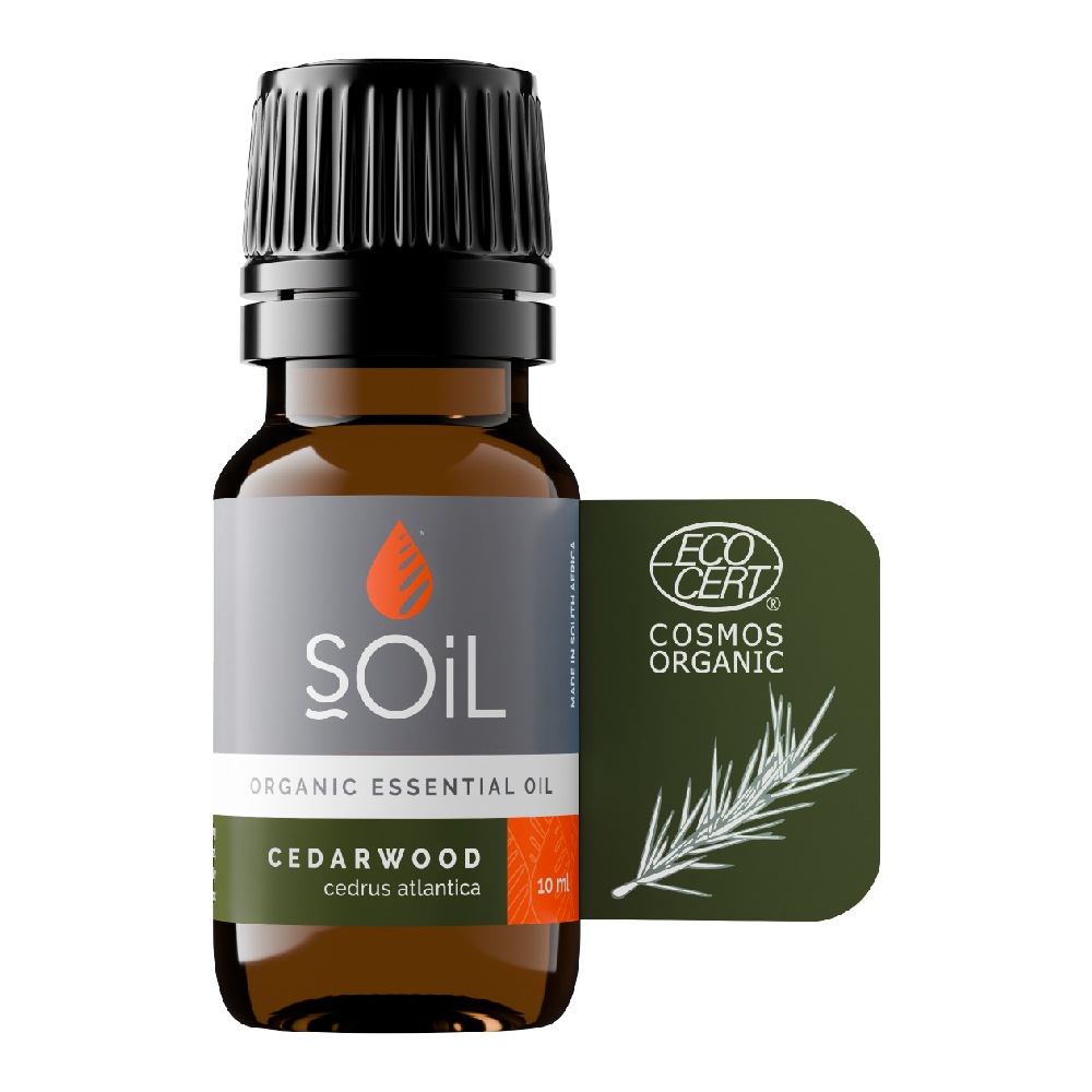 Ulei esential Cedarwood- Cedru 100% Organic, 10ml, Soil