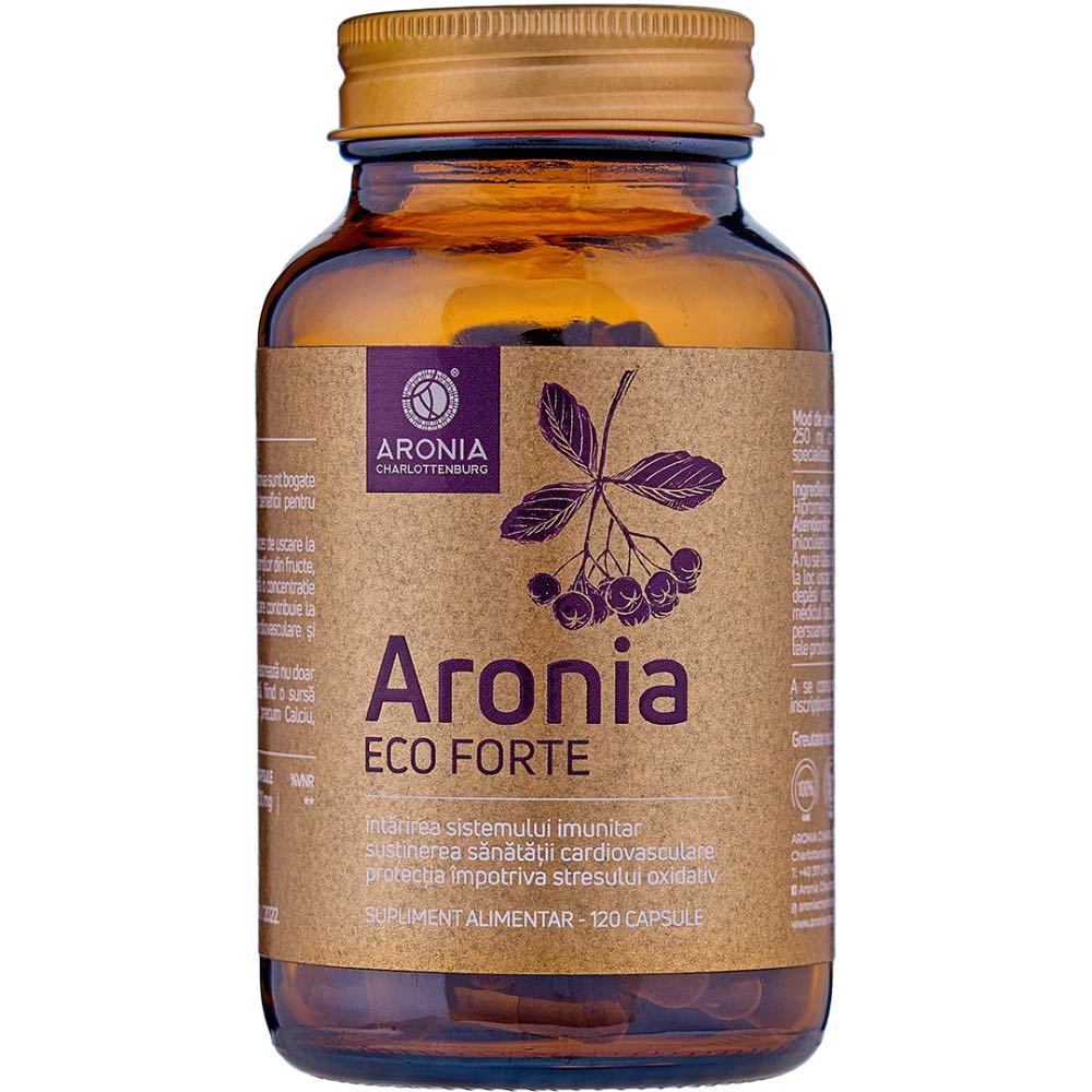 Aronia Forte 120 Capsule RAW ECO (RO-ECO-029)