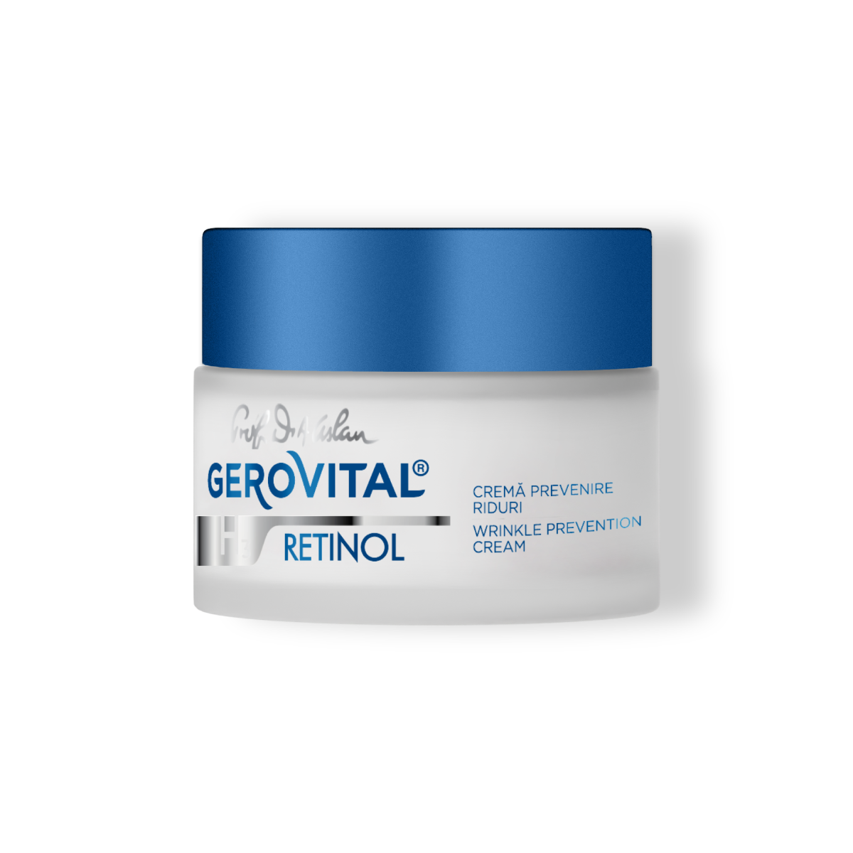 Cremă Prevenire Riduri 2% Retinol Pentru Ten Normal-matur Protecție Antirid și Regenerare Celulară, Gerovital H3 Retinol, 50 Ml