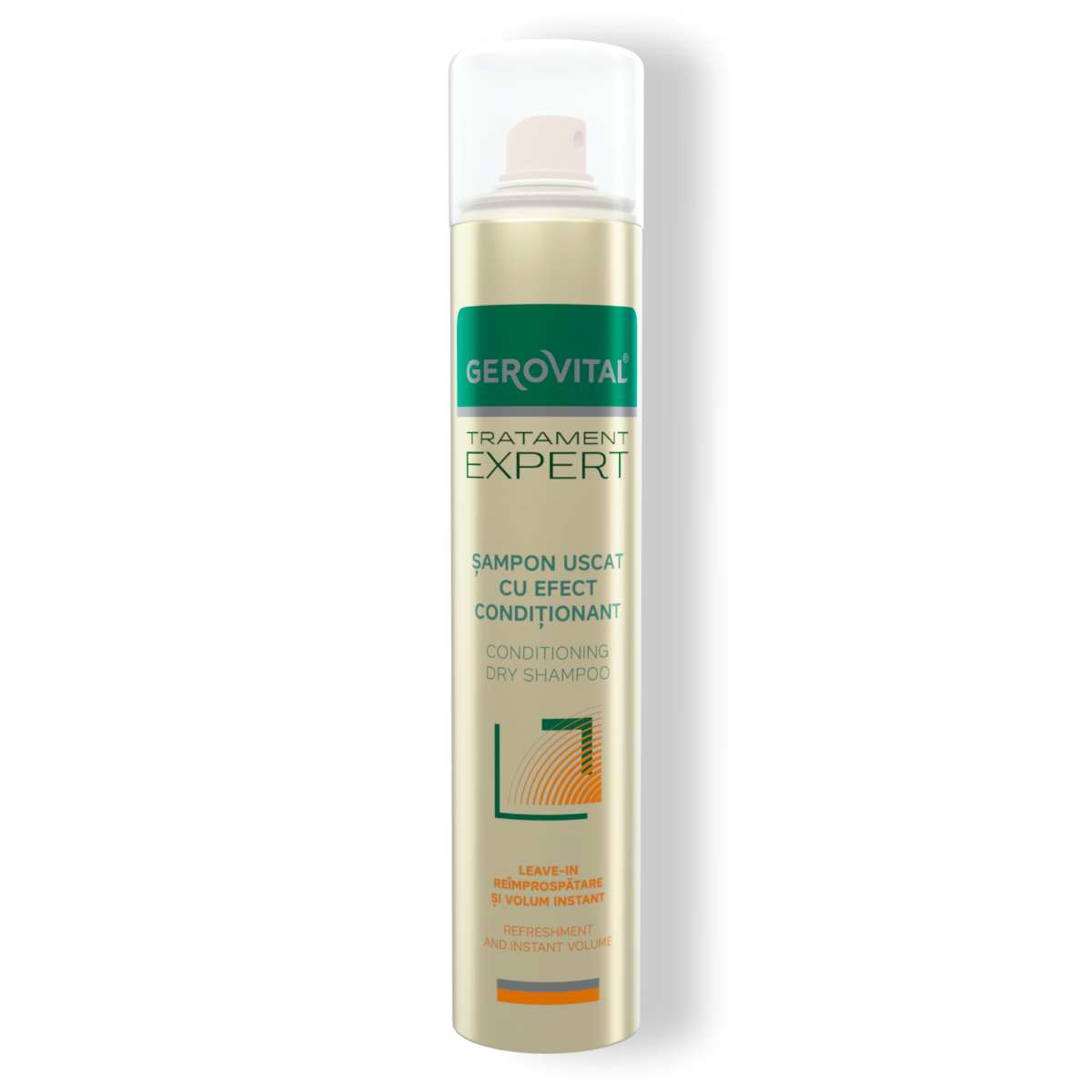 Șampon Uscat - Remprospătare Rapidă Pentru Scalp Cu Exces De Sebum, Gerovital Tratament Expert, 200 Ml