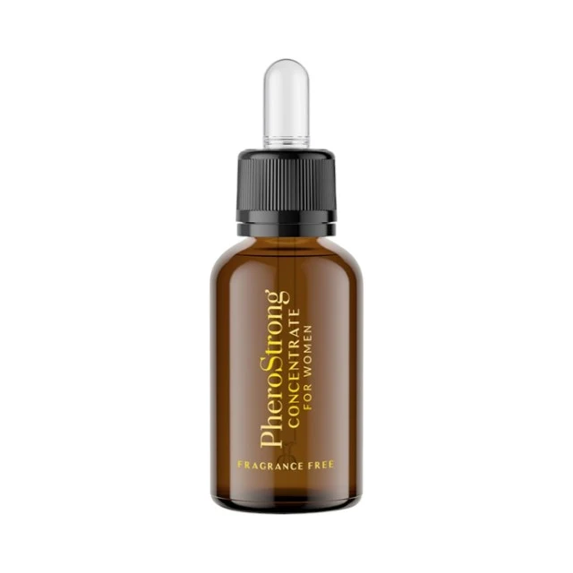 Esență cu feromoni PHEROSTRONG Concentrate for Women, pentru femei, efect de atracție și seducție, fără parfum, 7.5 ml