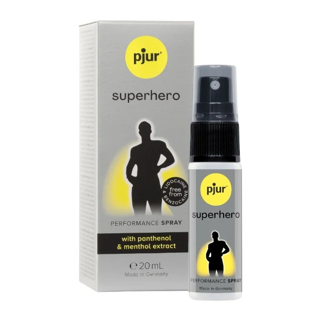 Spray Pjur Superhero Performance, pentru întarzierea ejacularii, 20 ml