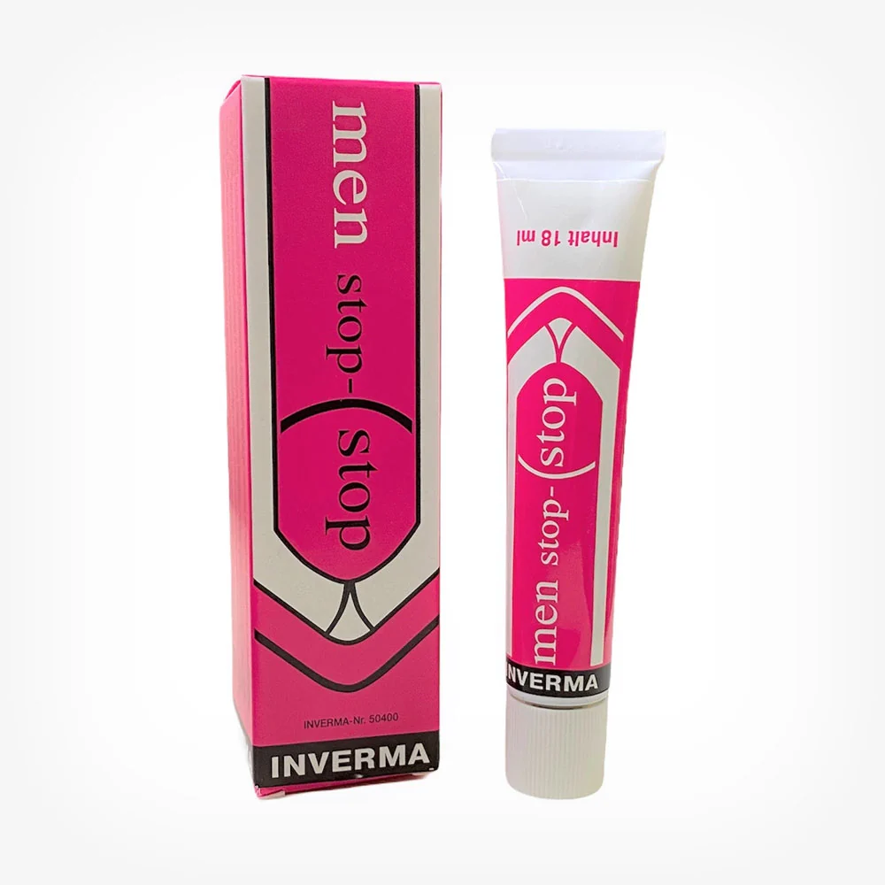 Crema Men Stop - Inverma, pentru intarzierea ejacularii, 18 ml