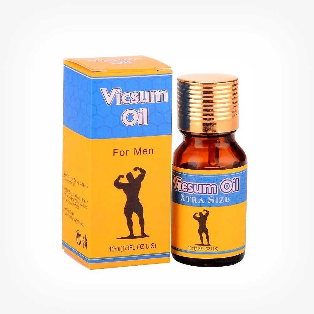 Ulei concentrat VICSUM OIL For Men, pentru mărirea penisului, întârzierea ejaculării, libido și potență, 10 ml