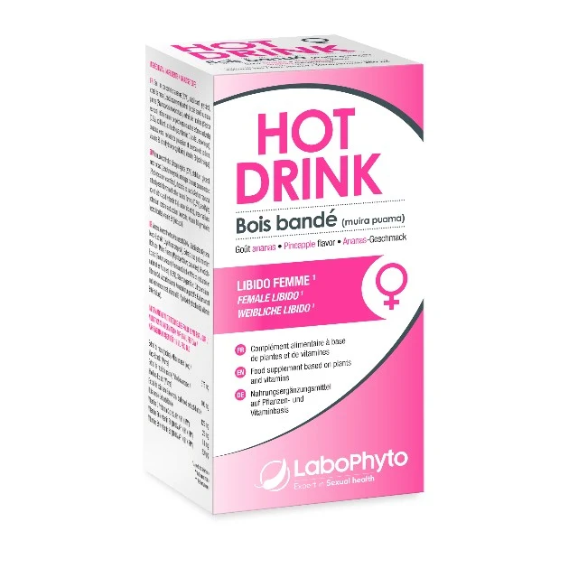 Afrodisiac HOT DRINK Bois Bande Women, Labophyto, pentru creșterea libidoului femeilor, 250 ml