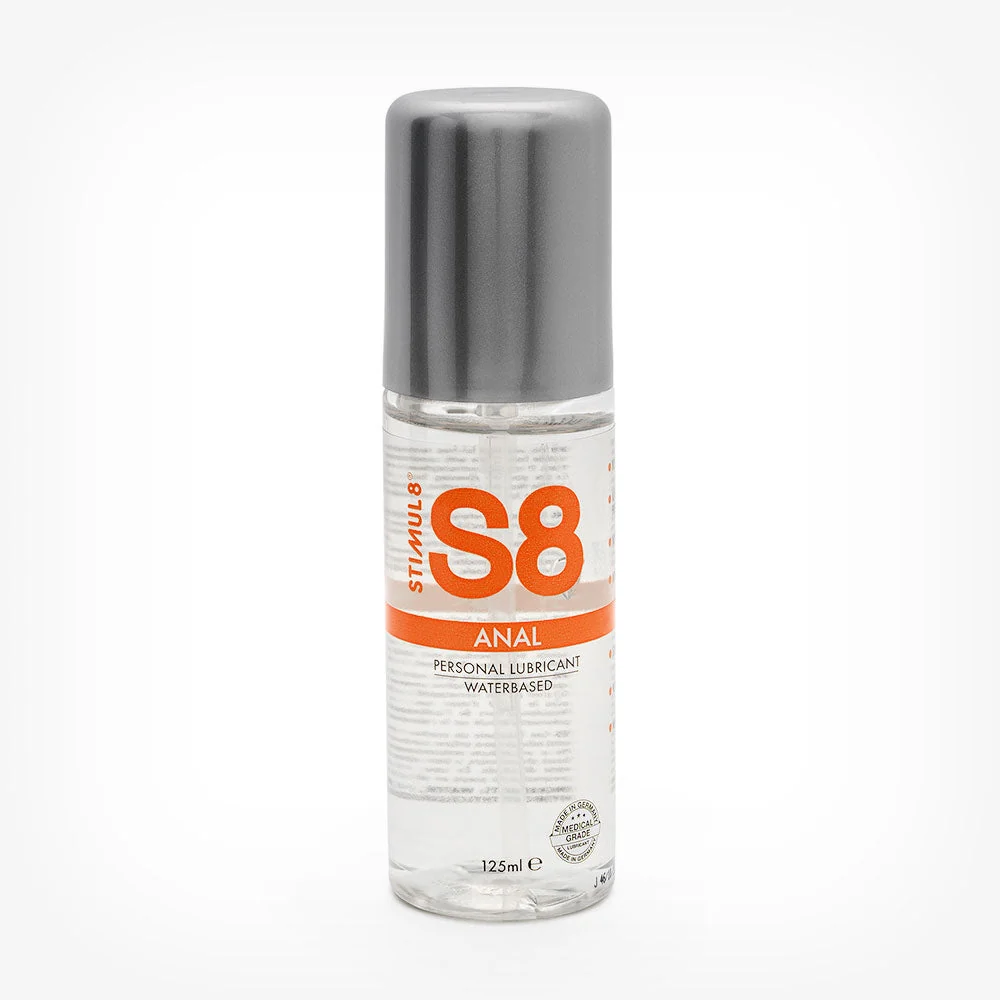 Lubrifiant anal S8 Anal Lube, pe baza de apa, 125 ml