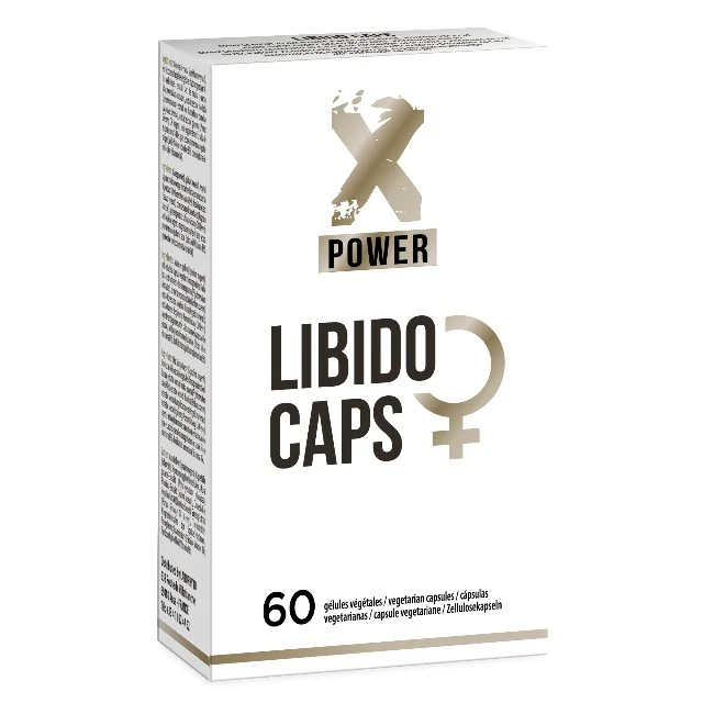 Capsule premium naturale Libido Caps XPower, pentru orgasm intens si libido, 60 capsule