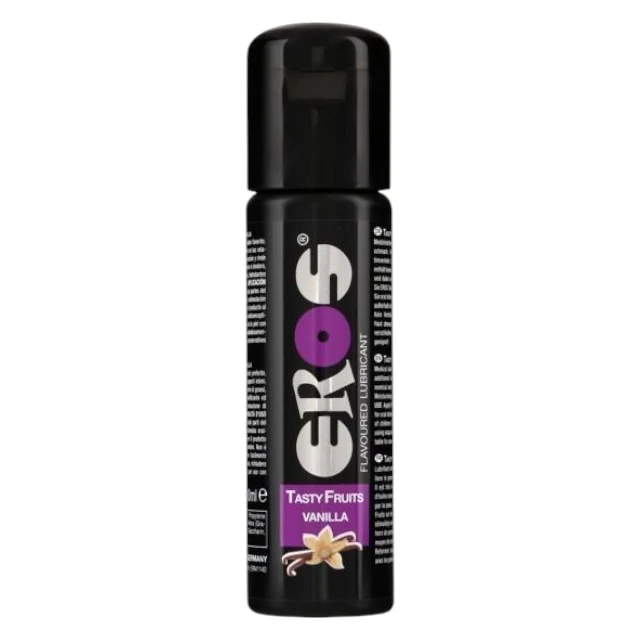 Lubrifiant alunecos, Eros Tasty Fruits, pe bază de apă, aromă Vanilie, 100 ml