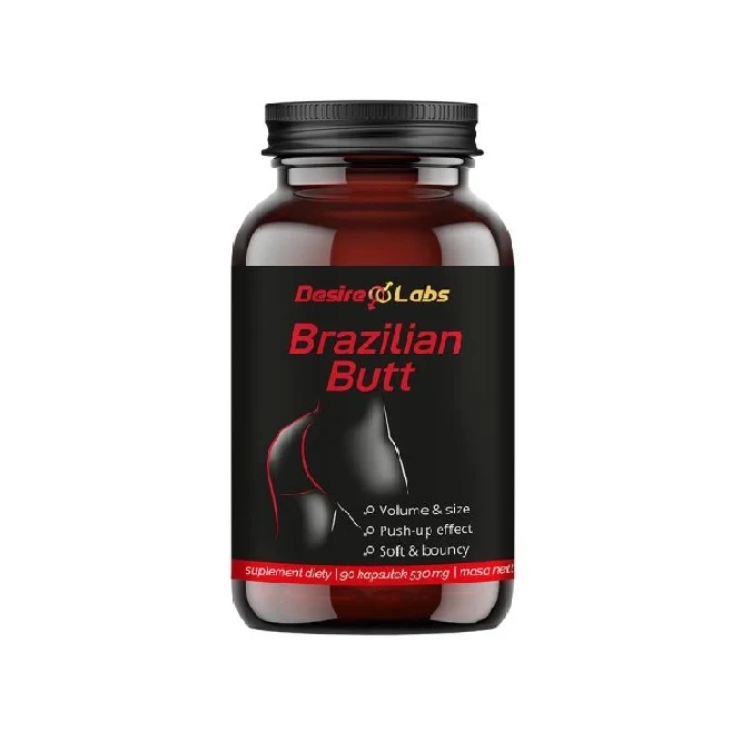 Capsule Brazilian Butt, pentru ridicarea si fermitatea feselor, 90 buc