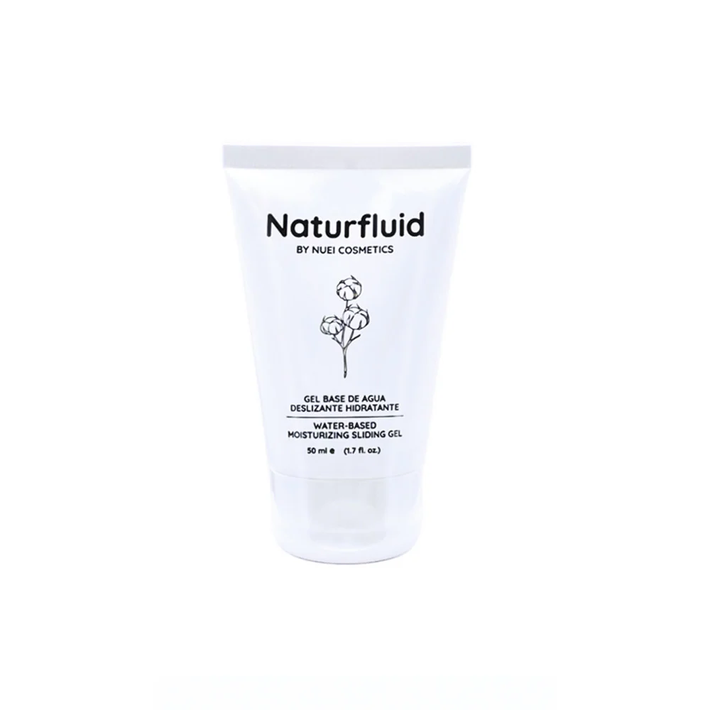Gel lubrifiant NUEI Naturalis Moisturizing Sliding, pe bază de apă, textură naturală, efect similar lubrifierii feminine, 50 ml