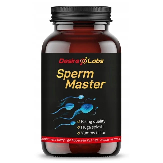 Capsule Sperm Master, supliment marire volum si calitate sperma, 90 capsule