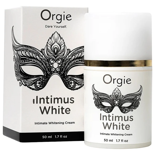Crema ORGIE Intimus White, pentru albirea zonelor intime, 50 ml