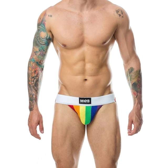 Chilot sexy MOB Pride Classic Jock 109, pentru barbati, marime S
