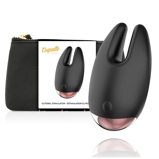 Vibrator stimulare clitoris COQUETTE CHIC DESIRE cu 10 funcții de vibrații