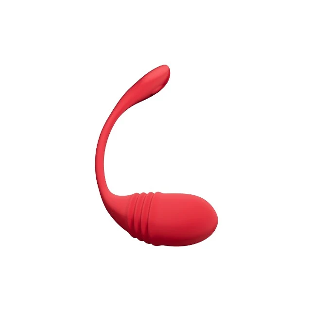 Mini vibrator LOVENSE - VULSE EGG, control prin aplicație, pentru stimularea punctului G și a clitorisului, 2 motoare indepedente, 15 cm, culoare roz
