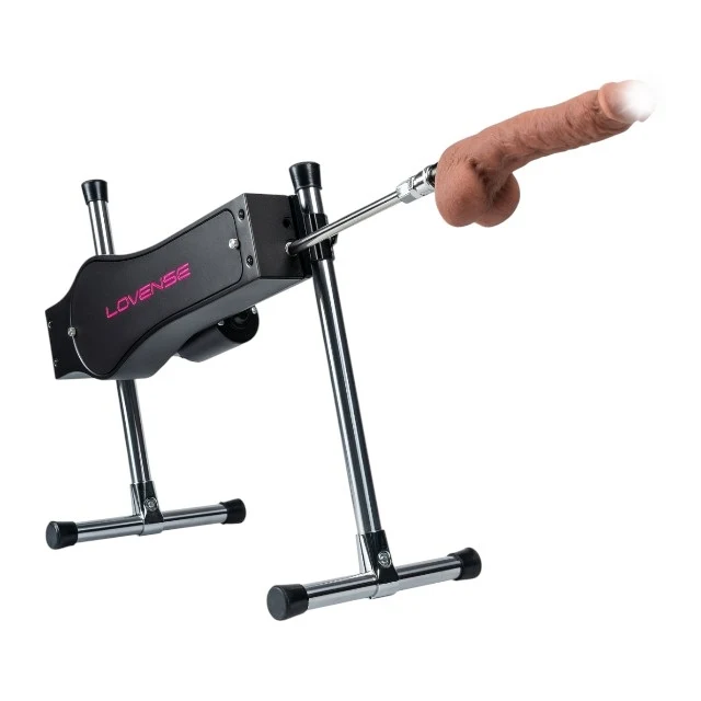 Masina de sex dubla LOVENSE Sex Machine, control prin aplicatie, pana la 300 de miscari pe minut, moduri de vibratie nelimitate