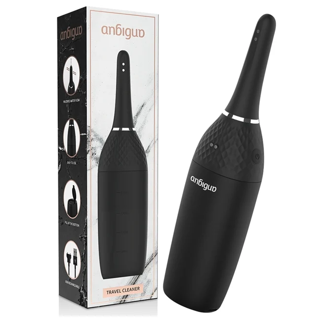 Dus anal ANBIGUO Ultimate Automatic Anal Cleaner 5 Intensities, cu reincarcare automata, 5 viteze, pulverizare 360°