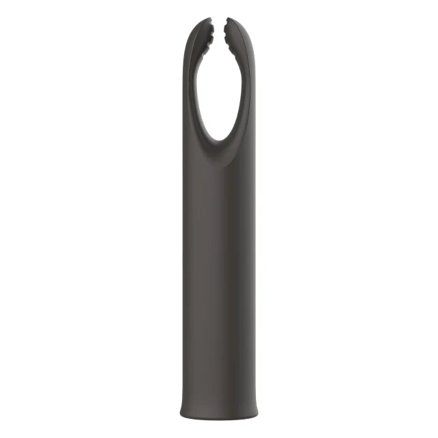 Aparat de masaj DREAMTOYS Nude Ace Massager, pentru corp și zone intime, 10 funcții de vibrație, rezistent la apă IPX6, gri