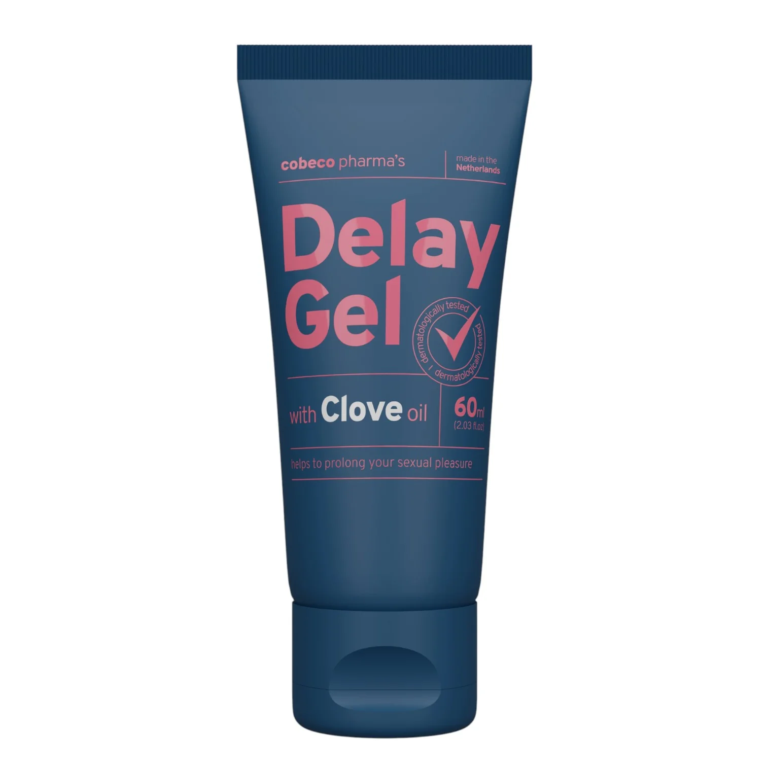 Gel COBECO Delay Gel Clove, cu ulei de cuișoare, pentru întârzierea ejaculării și erecții de durată, 60 ml