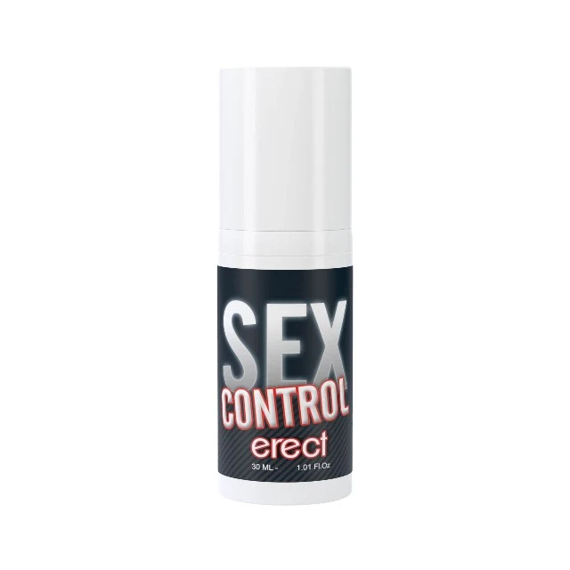 Gel RUF Sex Control, pentru stimularea erecției, cu efect de încălzire și acțiune rapidă, 30 ml