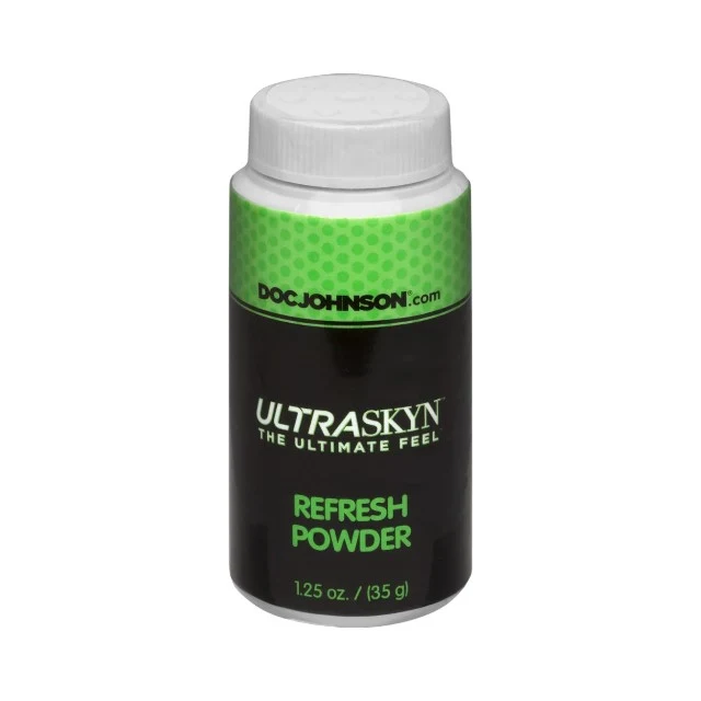 Pudră DOC JOHNSON Ultraskyn Refresh Powder, pentru întreținerea jucăriilor sexuale, 35 gr