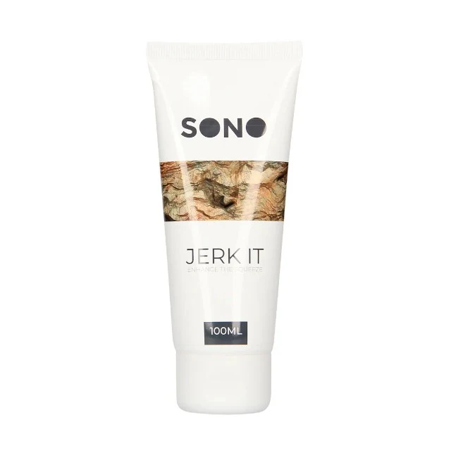 Gel unisex SONO Jerk It - Enhance The Squeeze, pentru stimularea zonelor intime și orgasm intens, 100 ml