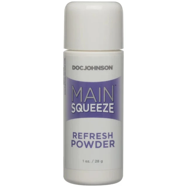 Pudră DOC JOHNSON Main Squeeze Refresh Powder, pentru întreținerea jucăriilor sexuale, 28 g