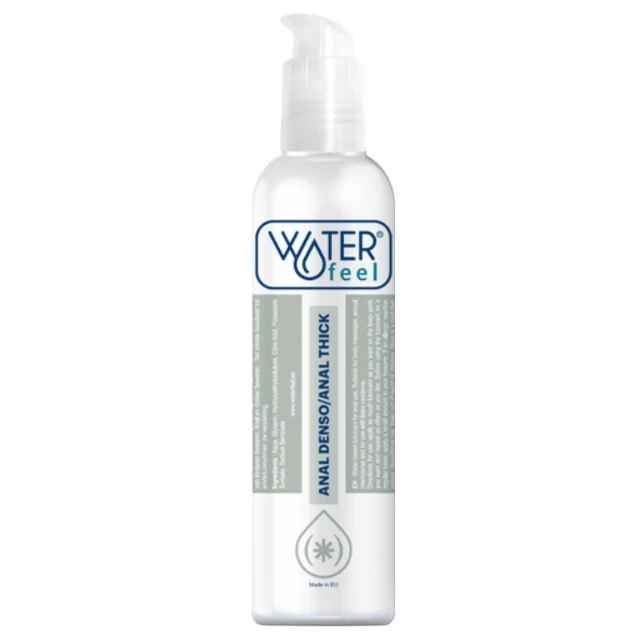 Lubrifiant anal WATERFEEL Anal Thick, pe bază de apă, compatibil cu prezervative, fără parfum, 150 ml