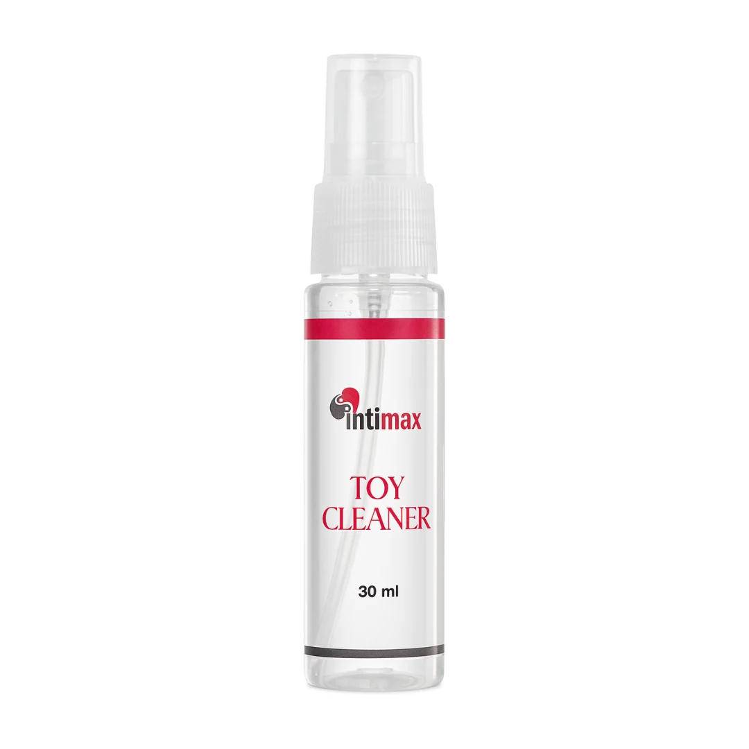 Spray INTIMAX Toy Cleaner, pentru curățarea și igienizarea jucăriilor sexuale, efect rapid, fără alcool, 30 ml