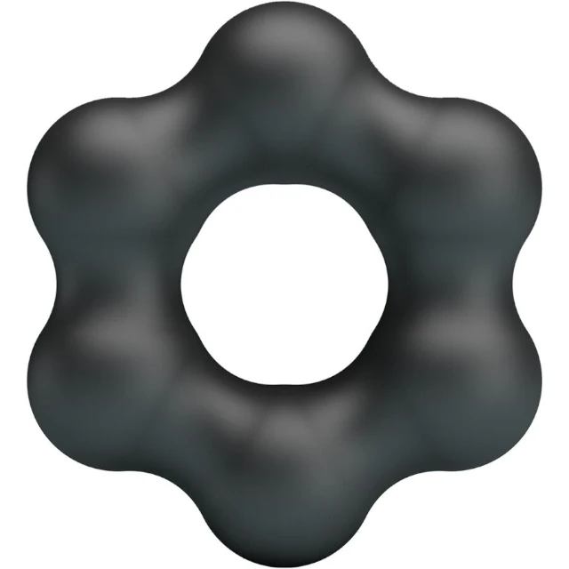 Inel pentru penis CRAZY BULL Clauzell, cu striații, din silicon, rezistent la apă, diametru intern 22 mm (model 10)