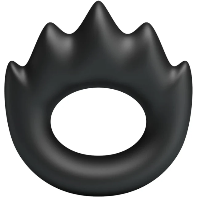 Inel pentru penis CRAZY BULL Habert, cu design ergonomic, din silicon, rezistent la apă, diametru intern 35 mm (model 13)