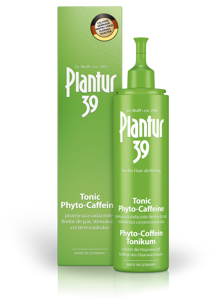 Tonic pentru par 39 Phyto-Caffeine, 200 ml, Dr. Plantur