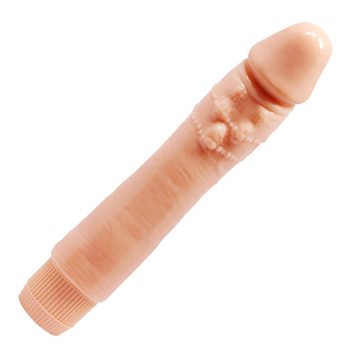 Vibrator realist BAILE Barbara Dybbuk, funcții multiple de vibrație, lungime 24 cm, culoarea pielii