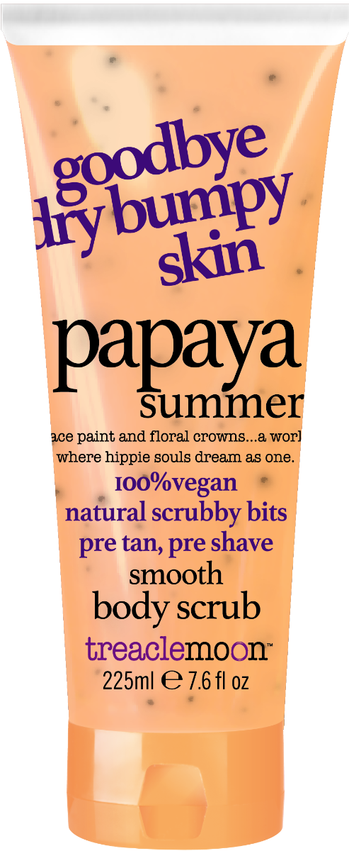 Scrub de corp Papaya Summer, 225ml, Treaclemoon