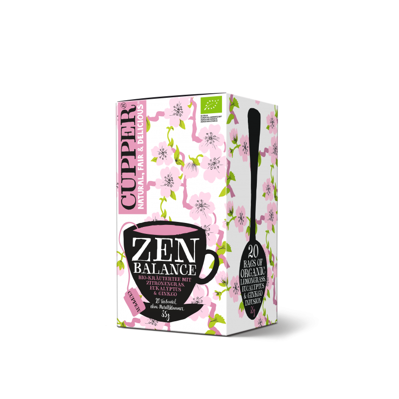 Ceai eco Zen Ballance, 20 plicuri, Cupper