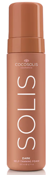 Spuma autobronzanta Solis Dark, 200ml, Cocosolis