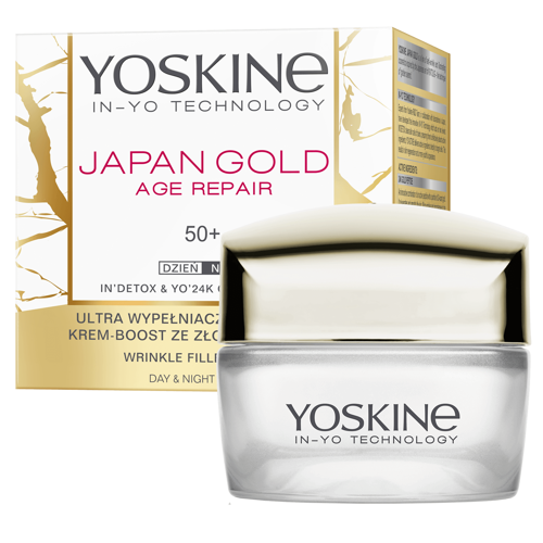 Crema pentru umplerea ridurilor de zi si noapte pentru ten 50+ Japan Gold Age Repair, 50ml, Yoskine