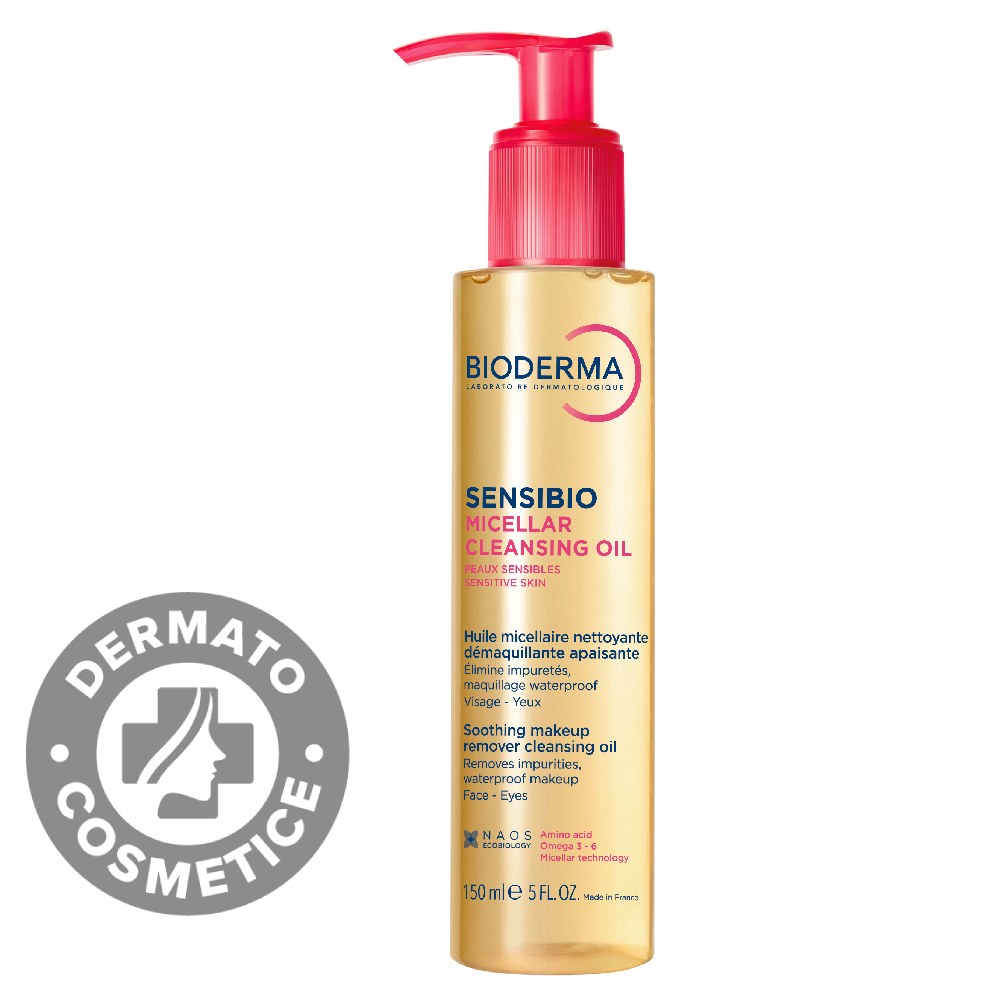 Ulei micelar Sensibio, 150ml, Bioderma