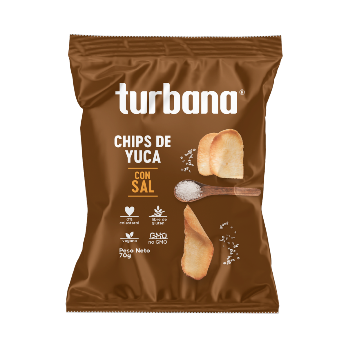 Chips Cassava Yuca, 70g, Turbana