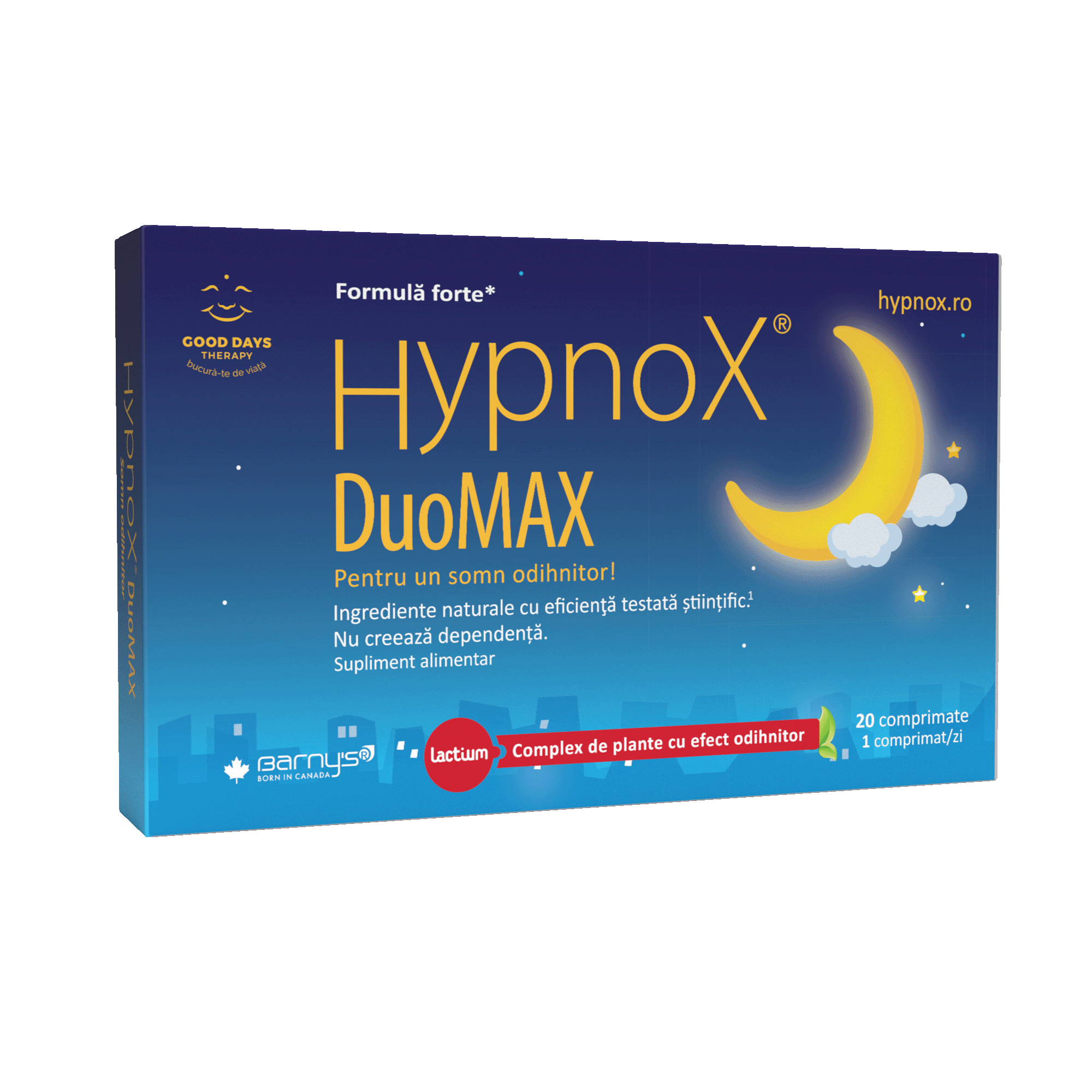 Hypnox DuoMax, 20 comprimate, Good Days Therapy