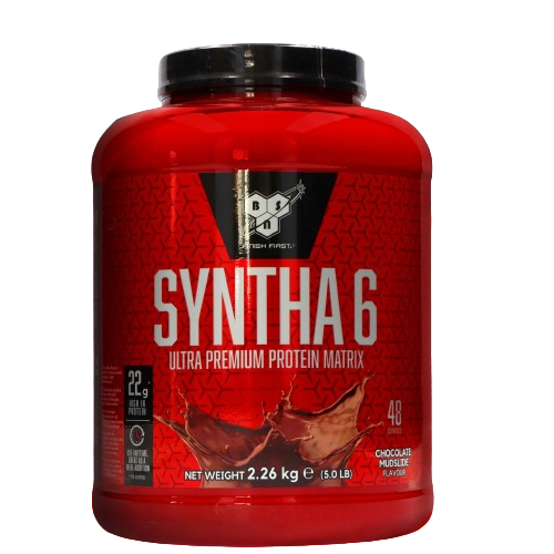 Pudra proteica proteine din zer izolat proteic BSN Syntha 6 Ciocolata, 2.26kg, BSN