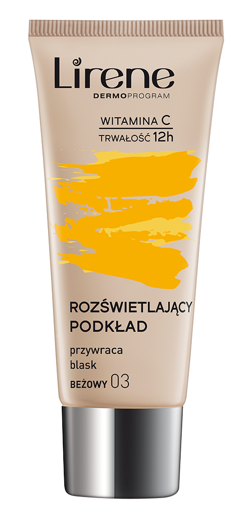 Fond de ten iluminator Beige 03, 30ml, Lirene
