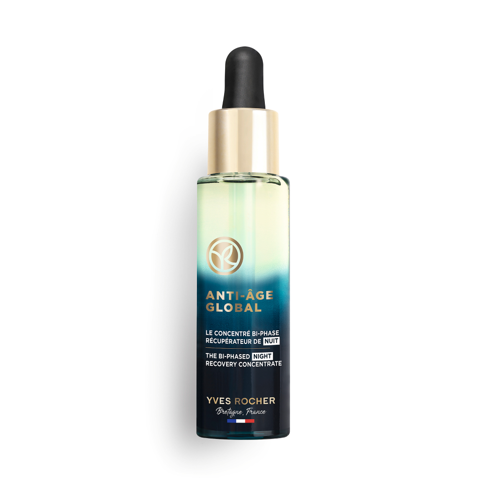Concentrat bifazic reparator de noapte, 30ml, Yves Rocher