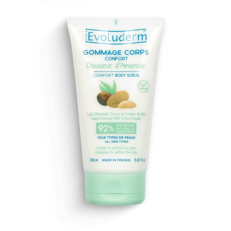 Scrub pentru corp Douceur d'Amande, 150ml, Evoluderm