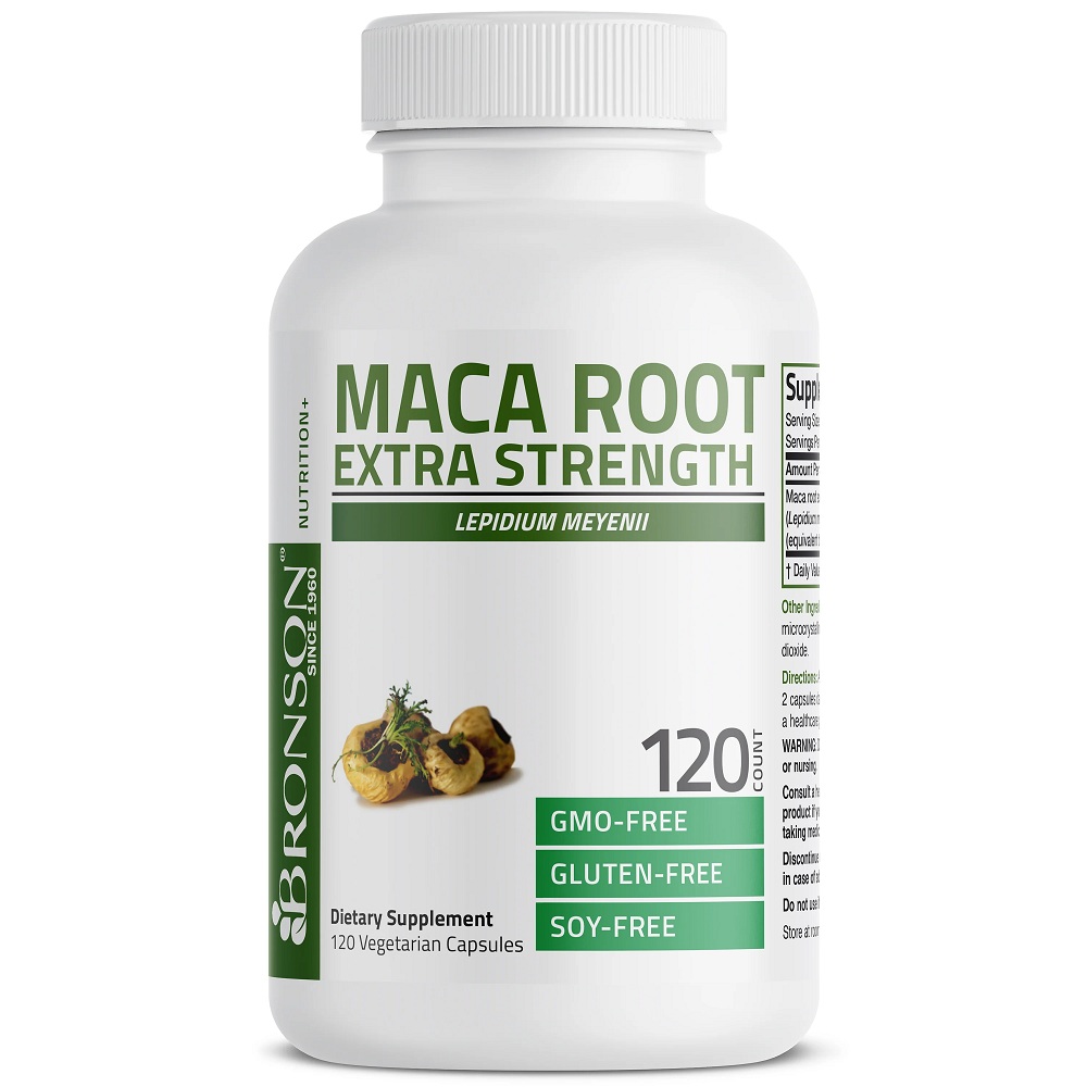 Ultra Extract Radacina Maca 4000mg, 120 capsule, Bronson Laboratories