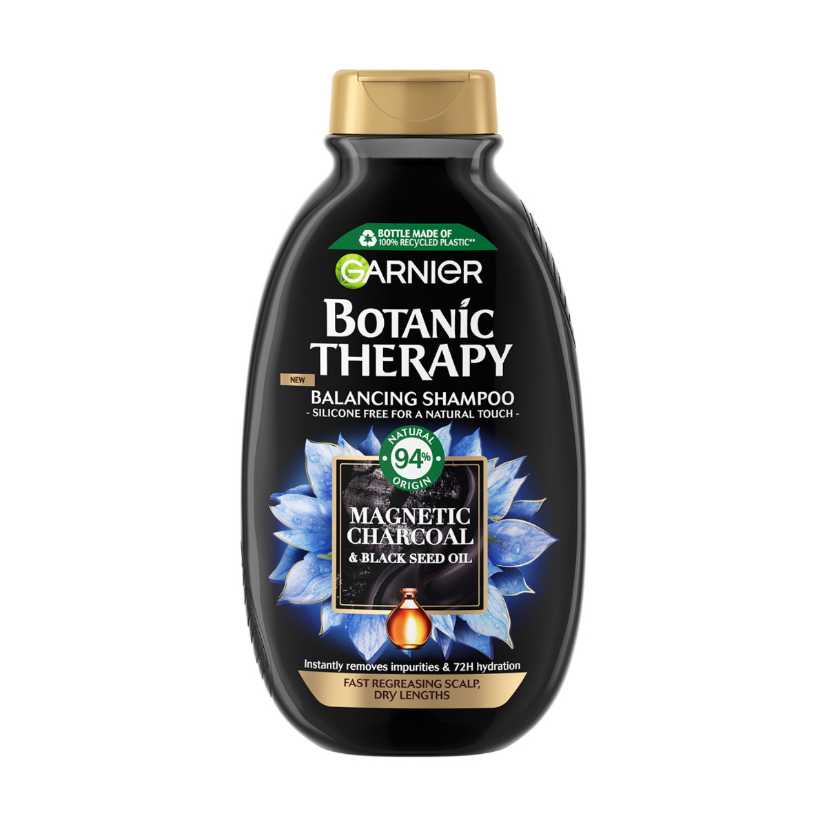 Sampon Magnetic Charcoal Botanic Therapy, 400ml, Garnier