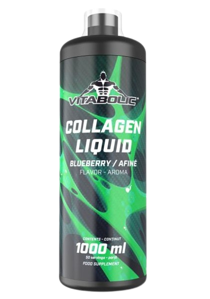 Collagen Liquid Blueberry Cherry, 1l, Vitabolic