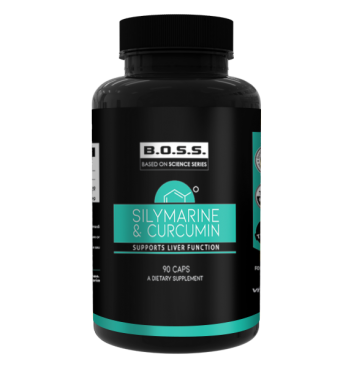 Silimarina si Curcumin, 90 capsule, Vitabolic